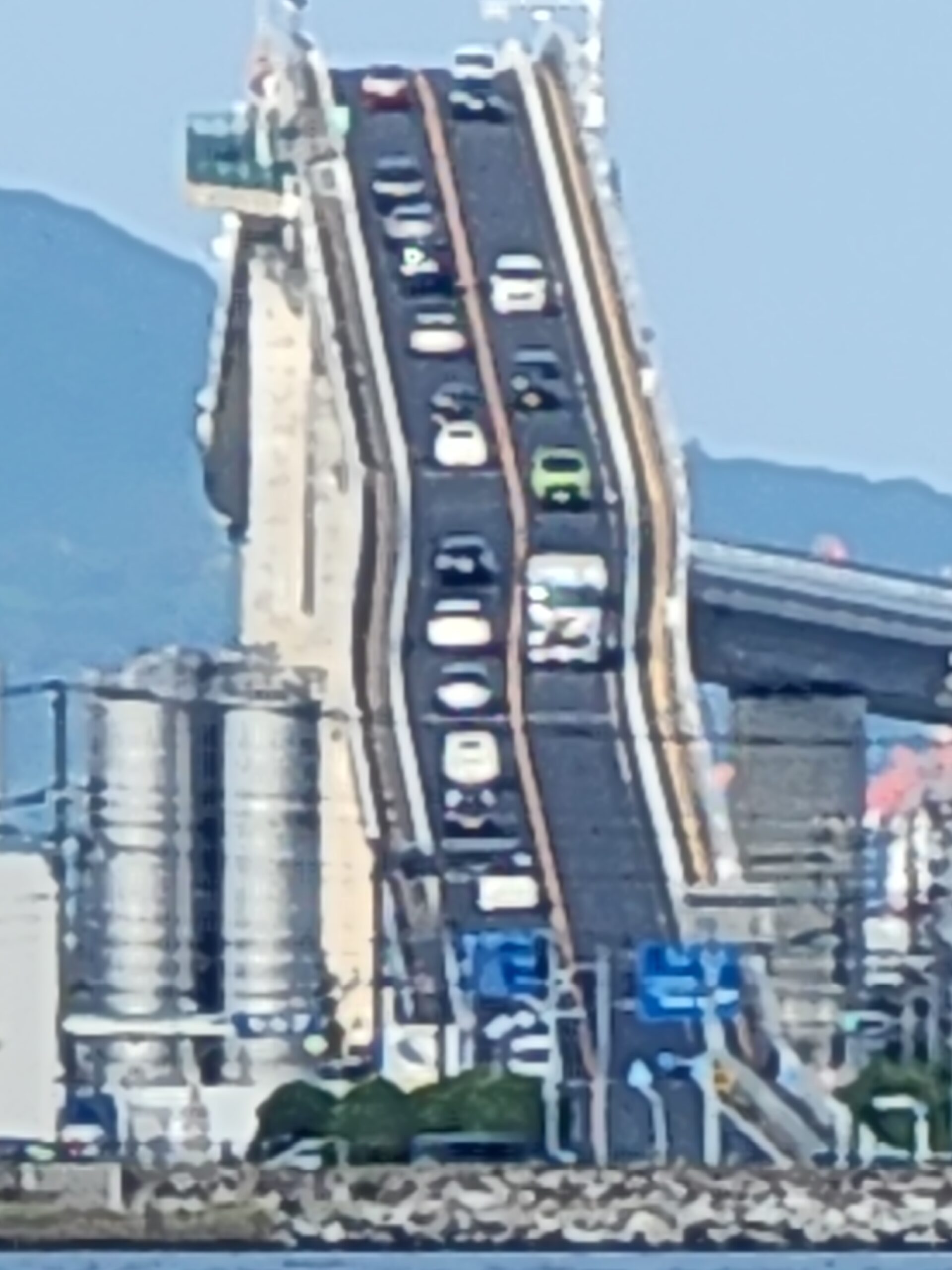 絶景露天風呂の風景