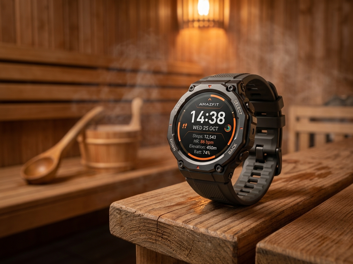 究極のサウナウォッチを自作する！【第1弾】サウォッチもCASIOも満足できないのでAmazfit T-Rex 3を購入した理由